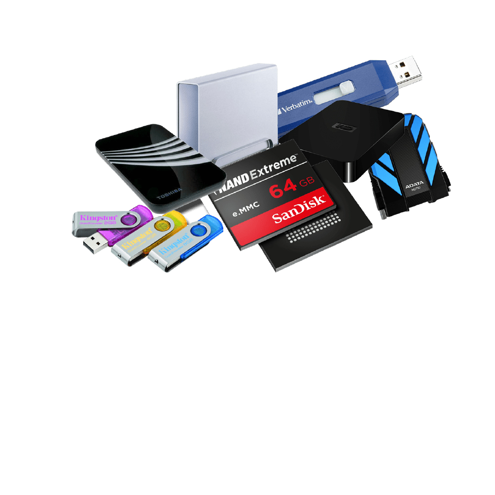 Storage Devices (SSD, Hard Drives, Flash Disks)